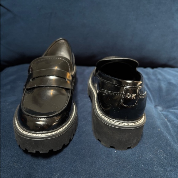 NEVER WORN Calvin Klein Leather Loafers - Picture 5 of 5